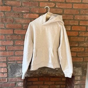 Aritzia Light Gray Sweatfleece